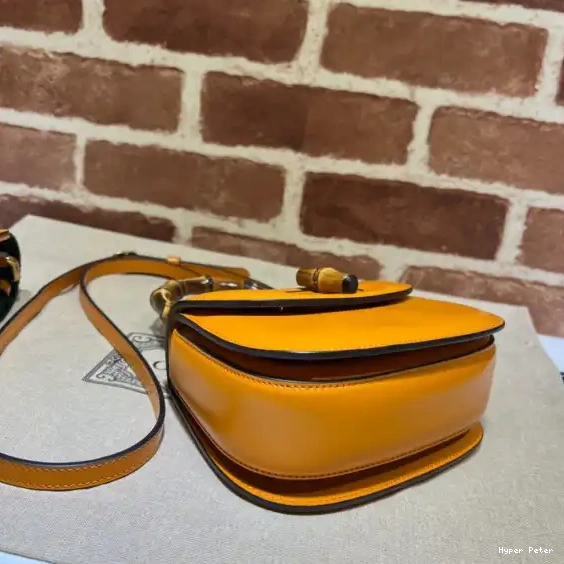 Hyperpeter handle Bamboo GUCCI Mini bag top with 0505